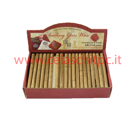 Stick ceralacca rosso argento oro